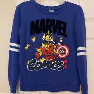 Embroidered Marvel comics sweatshirt
